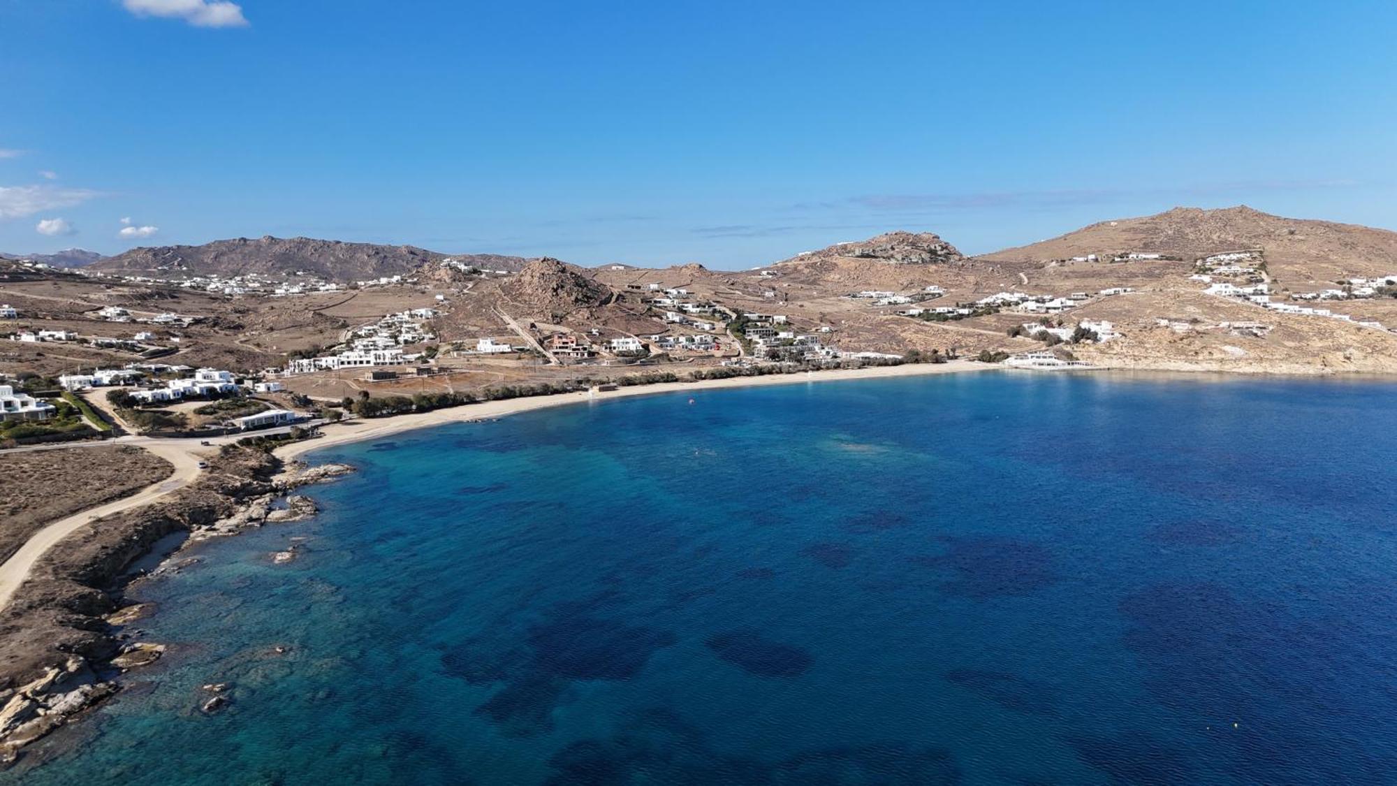 Blue Eye Grand Villa Mykonos カラファティス エクステリア 写真