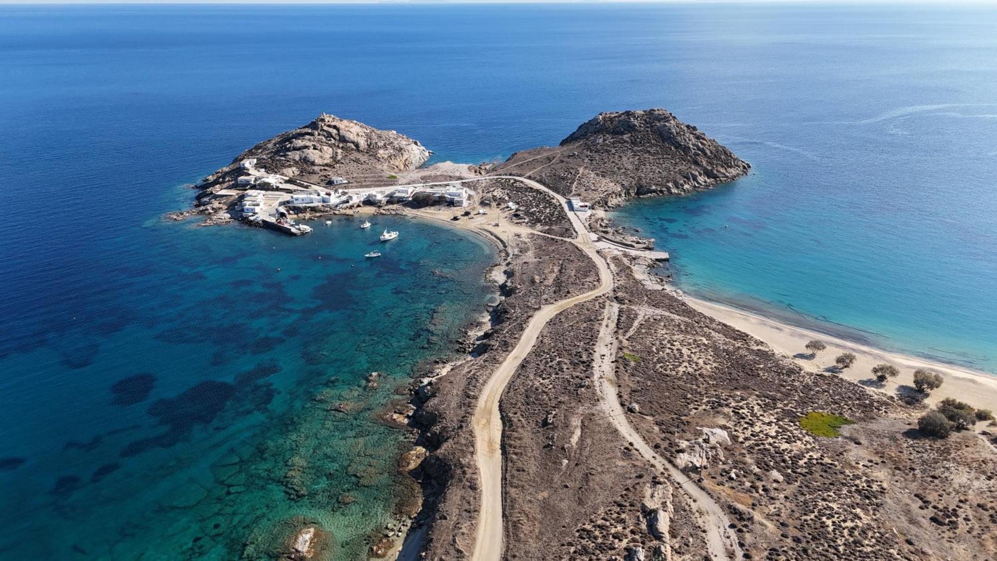 Blue Eye Grand Villa Mykonos カラファティス エクステリア 写真