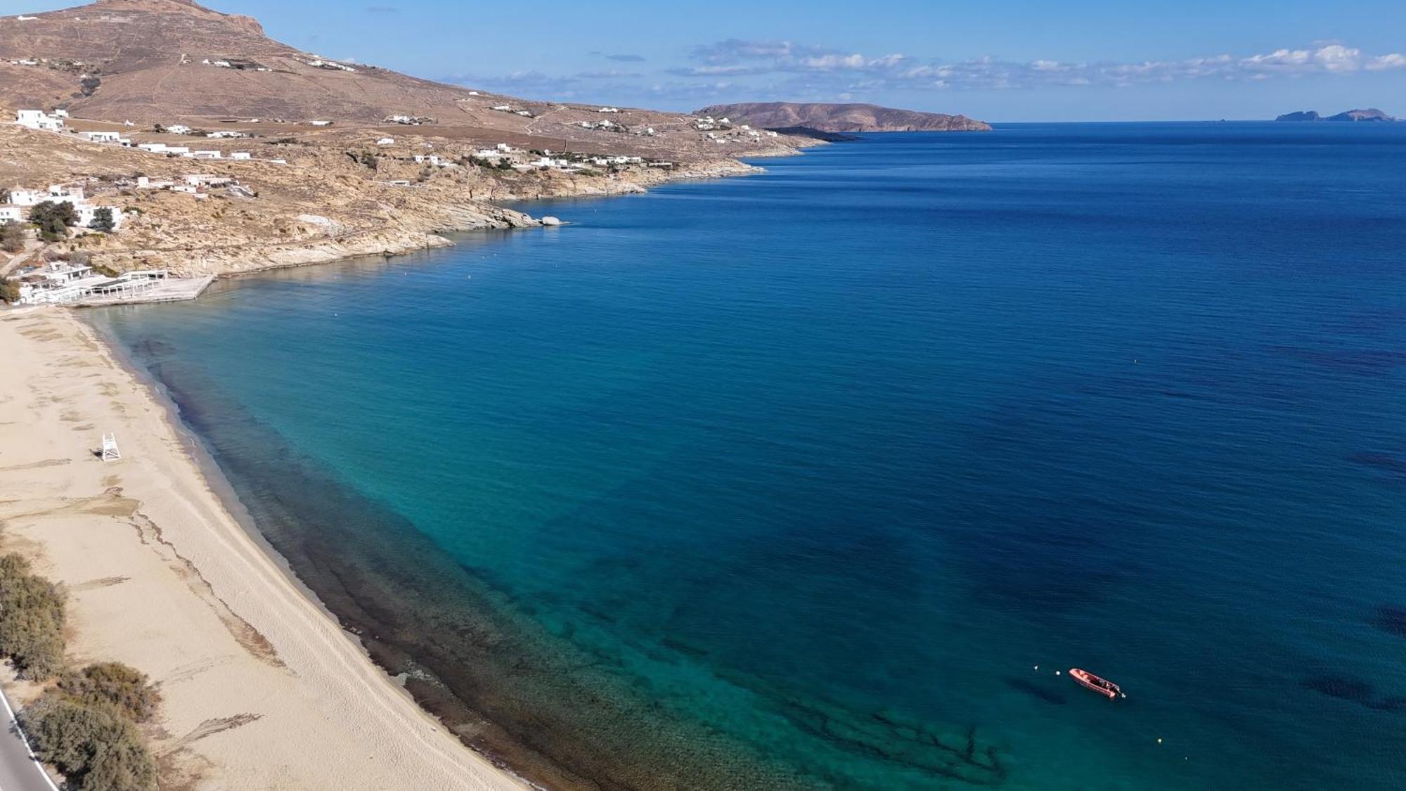 Blue Eye Grand Villa Mykonos カラファティス エクステリア 写真