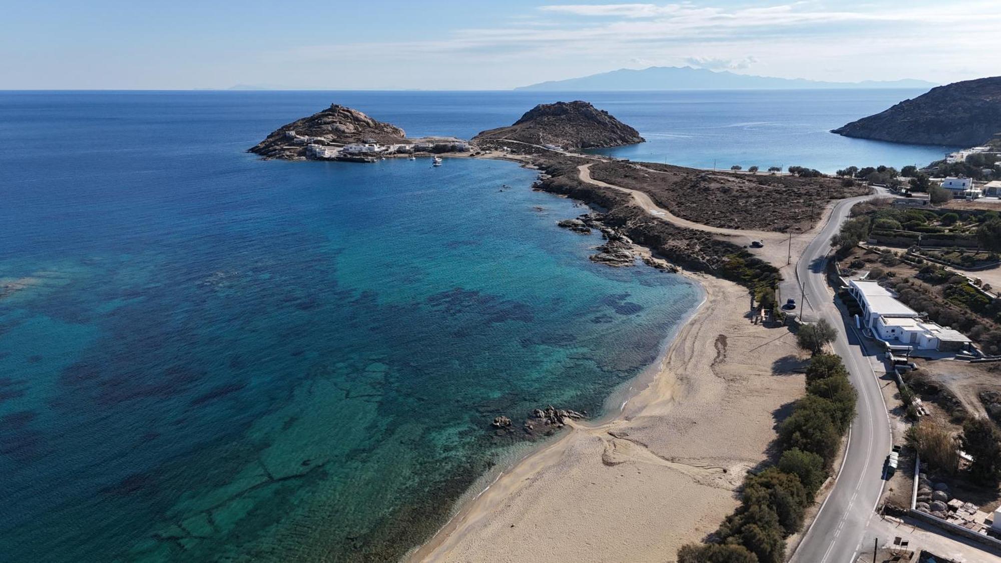 Blue Eye Grand Villa Mykonos カラファティス エクステリア 写真
