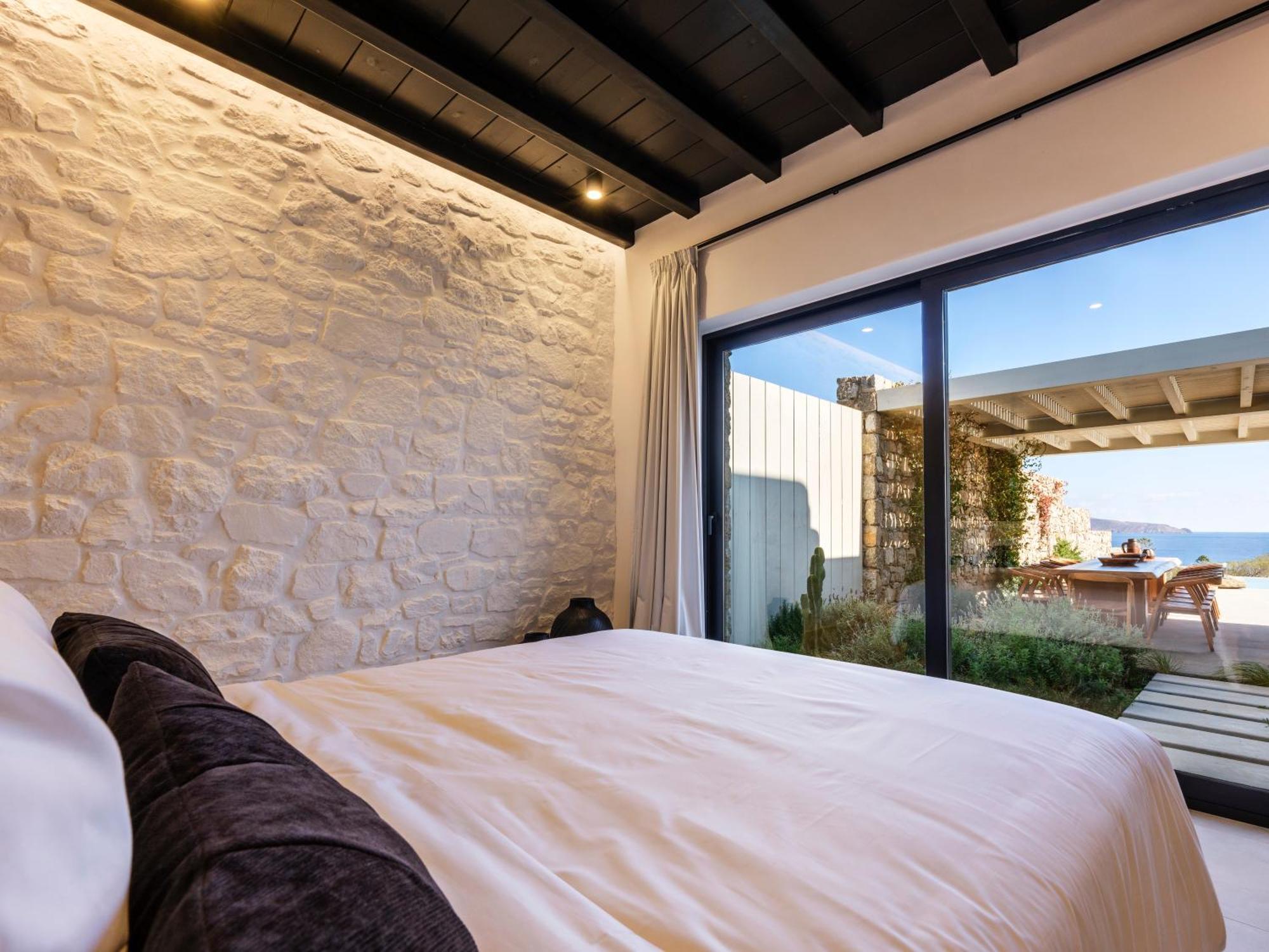 Blue Eye Grand Villa Mykonos カラファティス エクステリア 写真