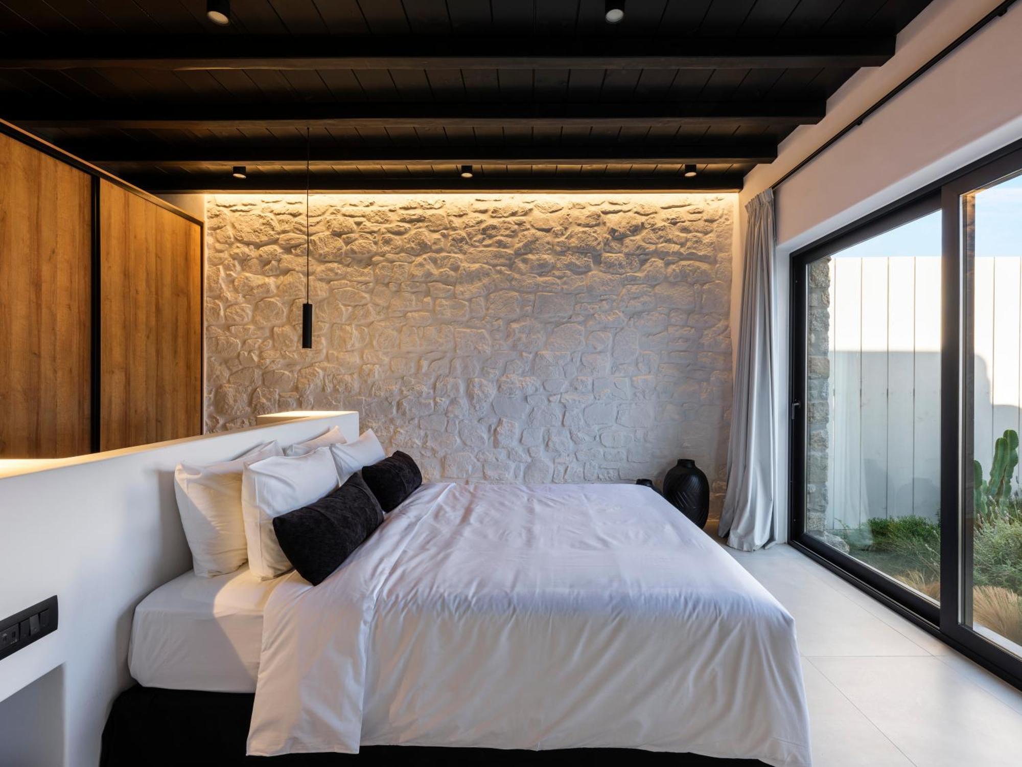 Blue Eye Grand Villa Mykonos カラファティス エクステリア 写真
