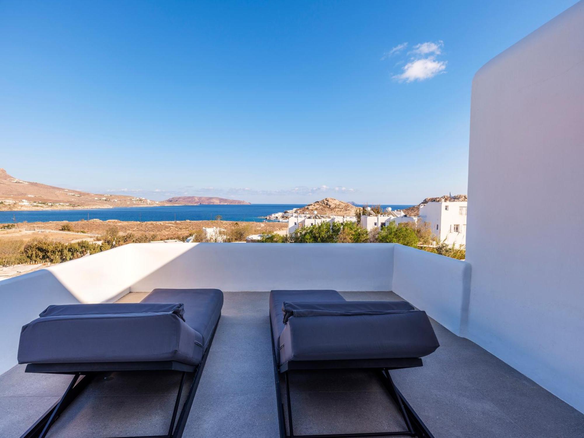 Blue Eye Grand Villa Mykonos カラファティス エクステリア 写真
