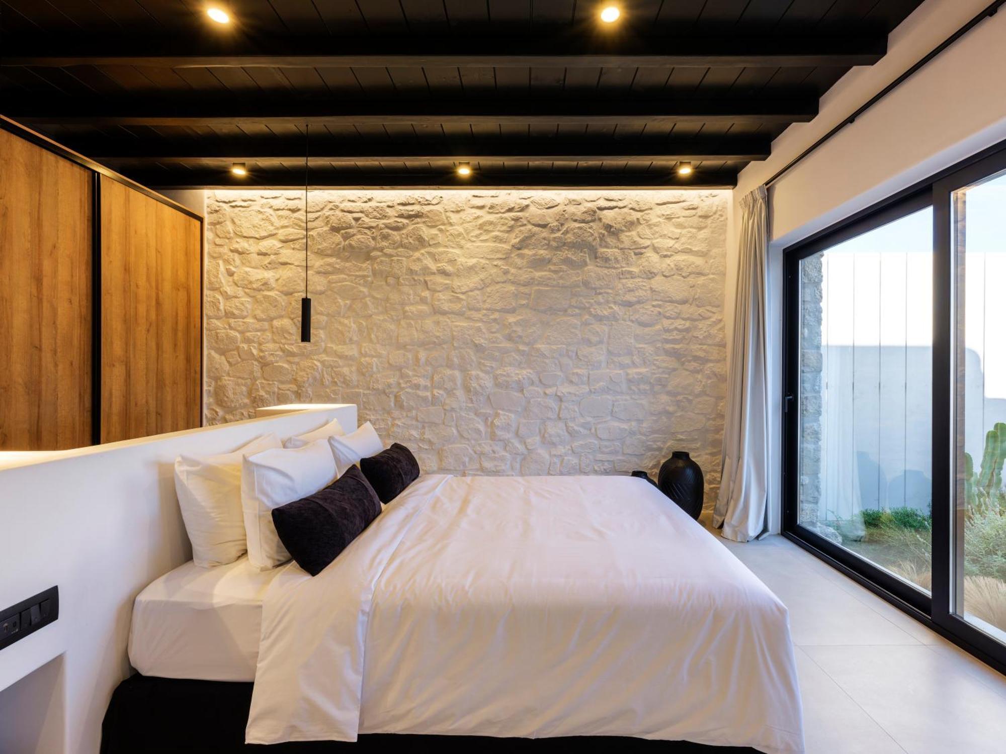 Blue Eye Grand Villa Mykonos カラファティス エクステリア 写真